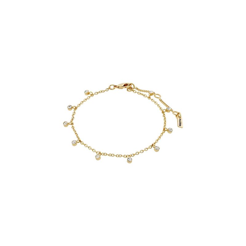 Pilgrim Maja Crystal Multi Drops Bracelet image number 0